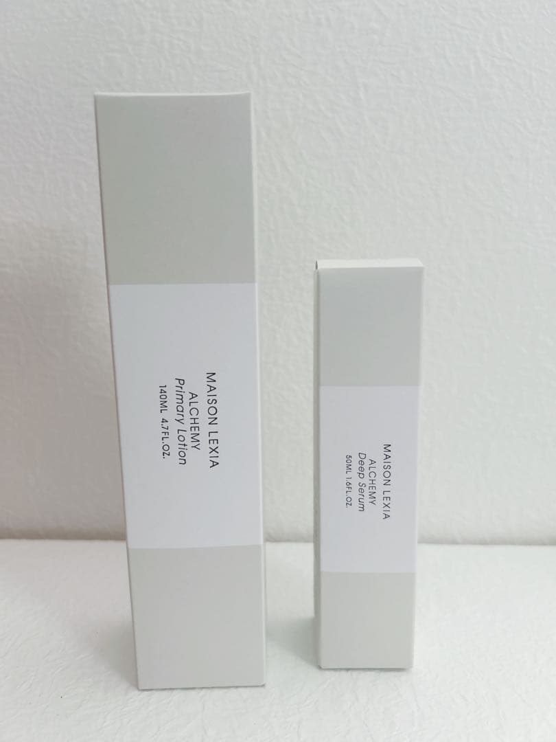 《タイムセール》メゾンレクシア　アルケミー化粧水、美容液セット