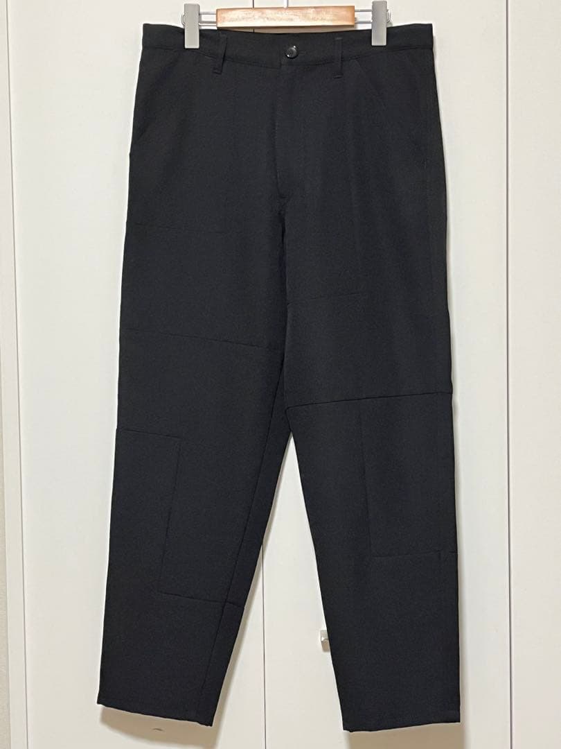 24SS COMME des GARCONS ウールギャバジンパンツ