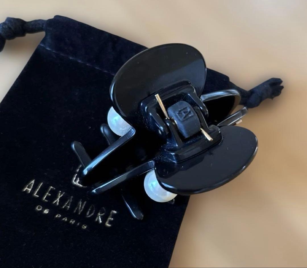 アレクサンドル ドゥ パリ パール ヘアクリップ