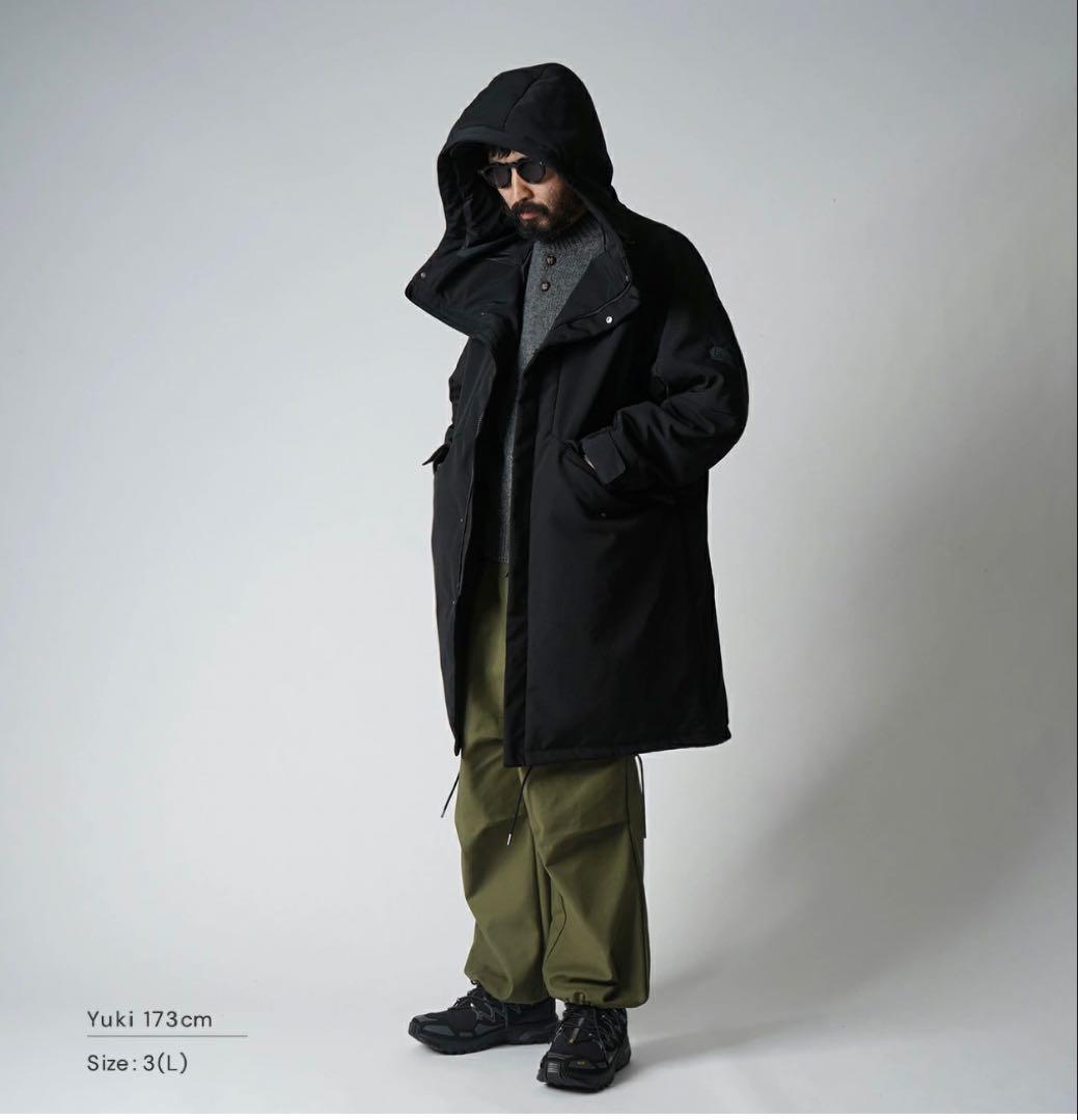 Lサイズ 【LANTERN/ランタン】HEATING HOODED COAT