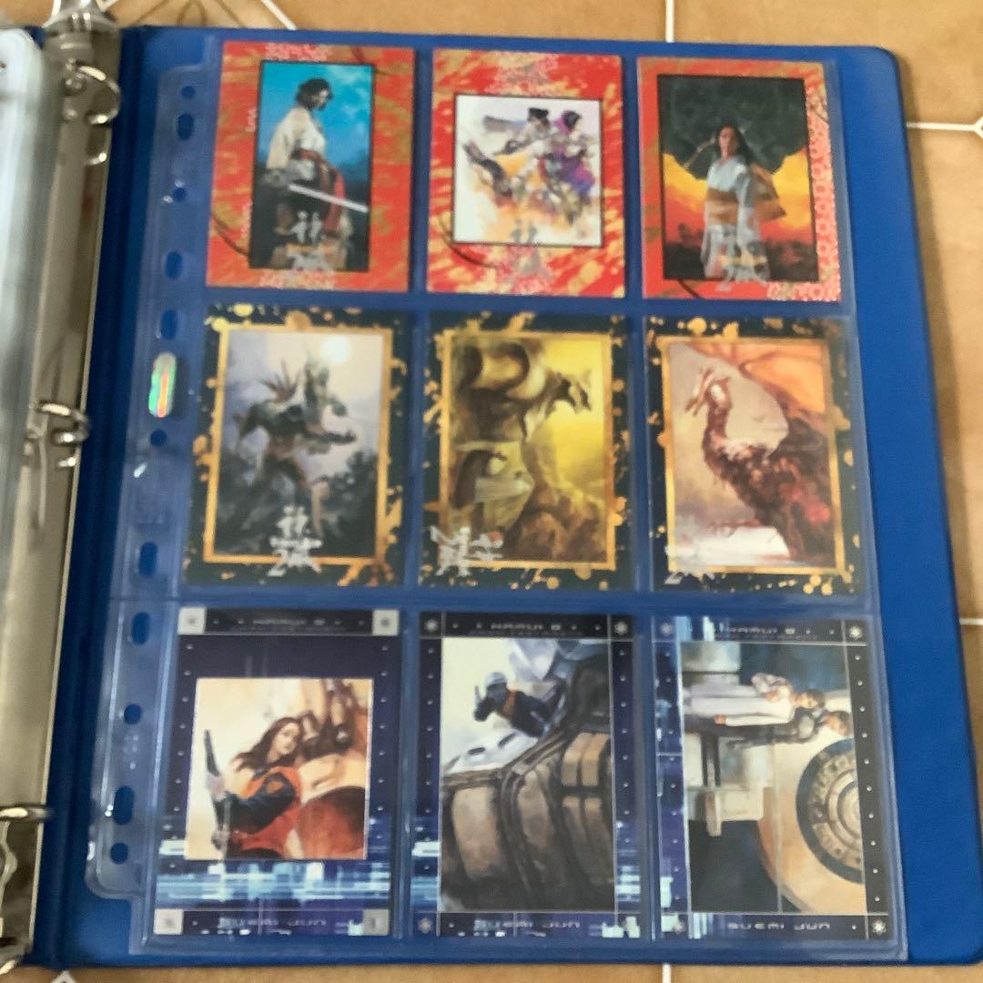 Y*R様 末弥純トレーディングカード【神威＆神威2】セミコンプ＋モンコレバインダ