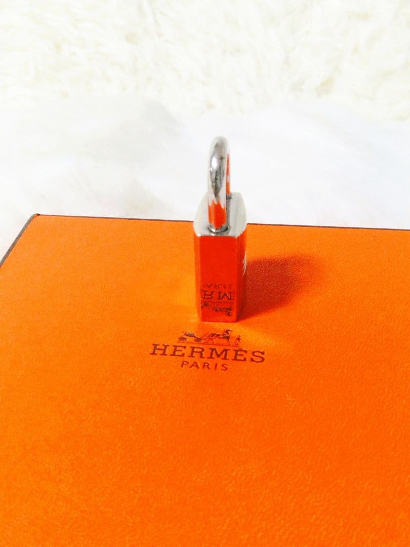 HERMES エルメス カデナ南京錠パドロック鍵2ケ