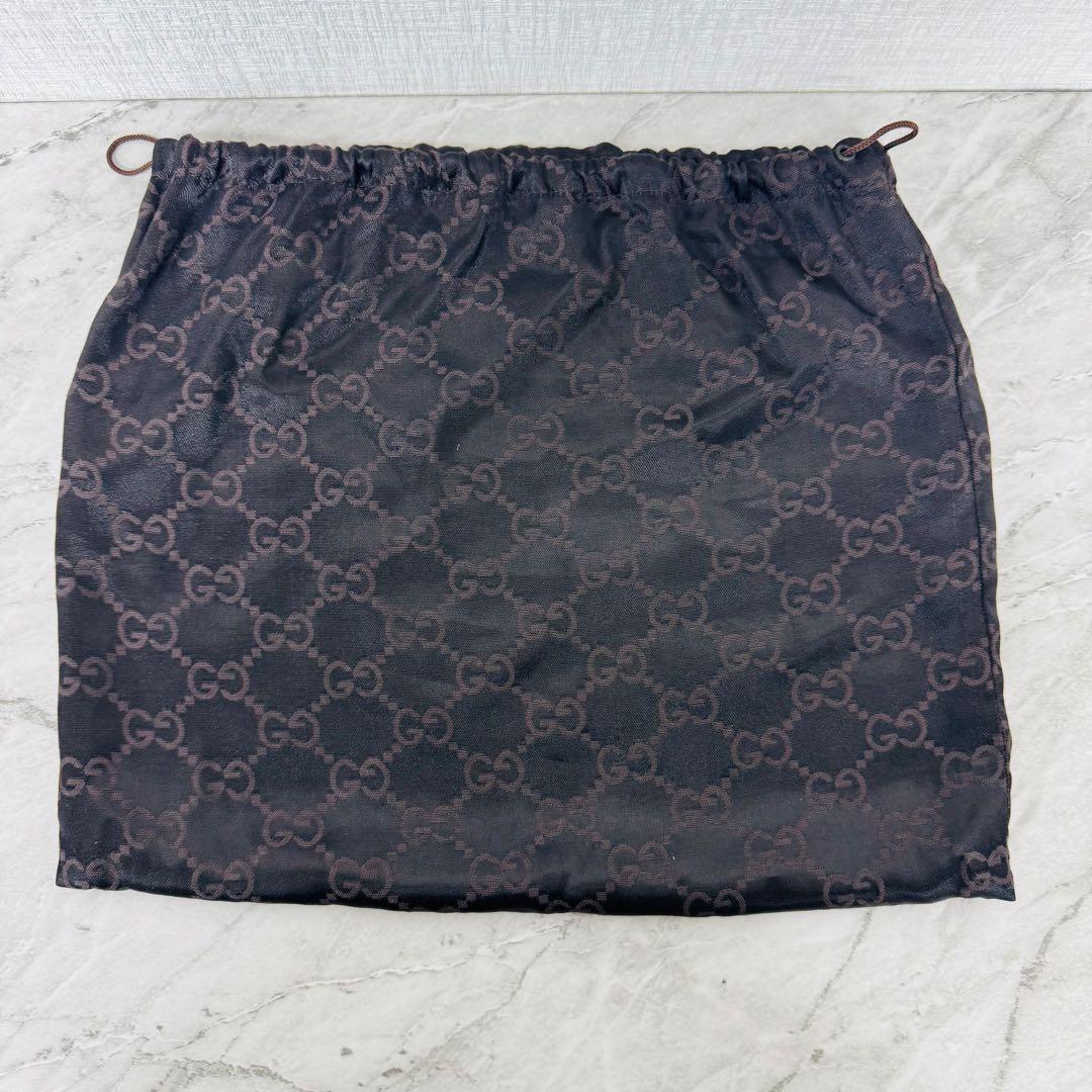 ✨GUCCI✨グッチ✨GG柄✨ロゴ✨ブラック✨ヴィンテージ✨ウエストポーチ✨