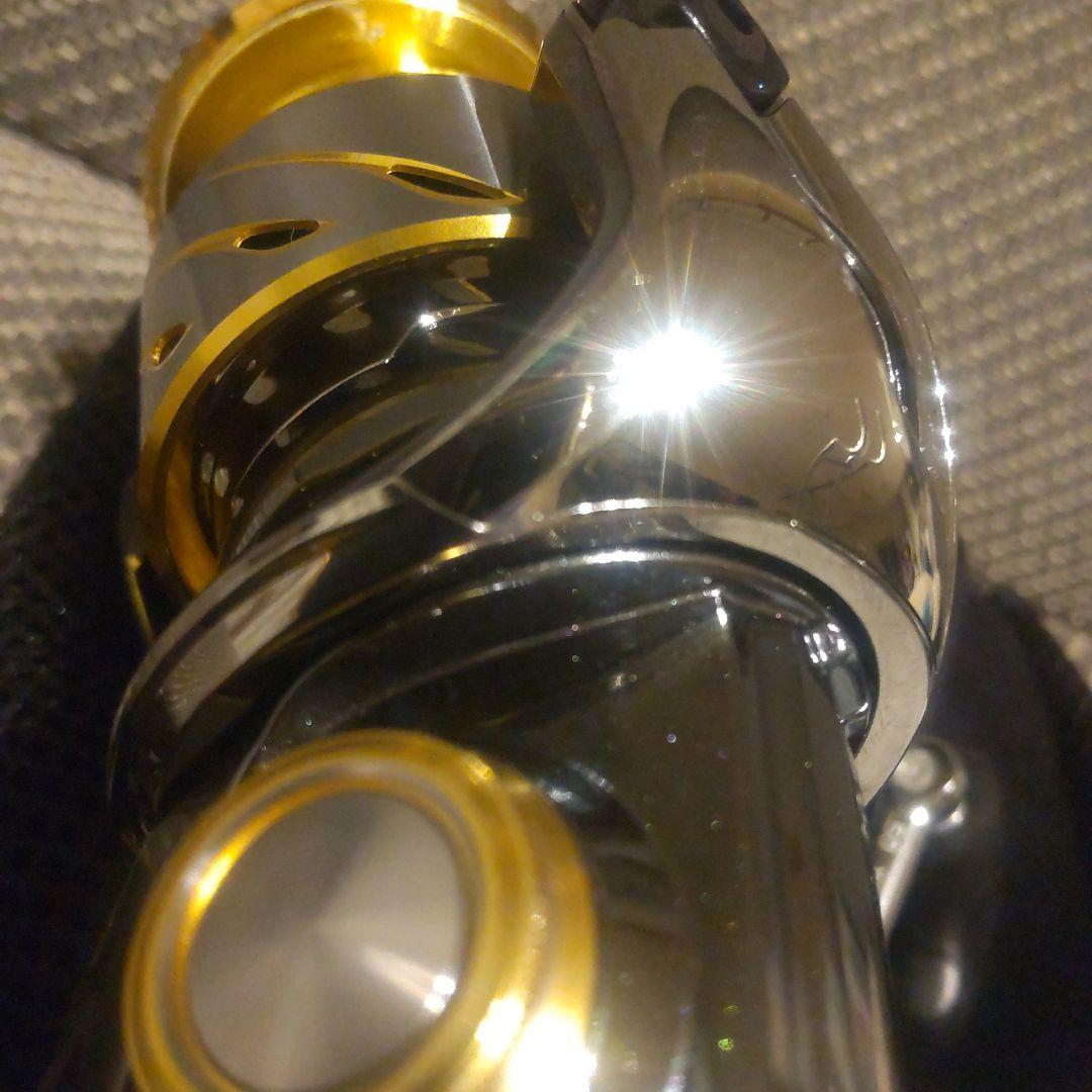 シマノ 14ステラ 4000HG 夢屋ハンドル 訳あり美品