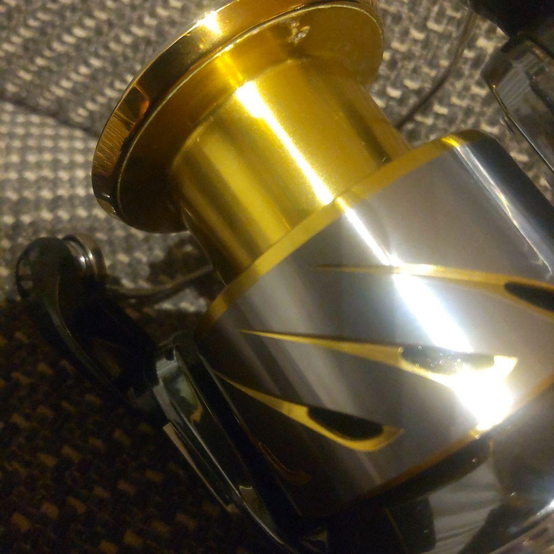 シマノ 14ステラ 4000HG 夢屋ハンドル 訳あり美品