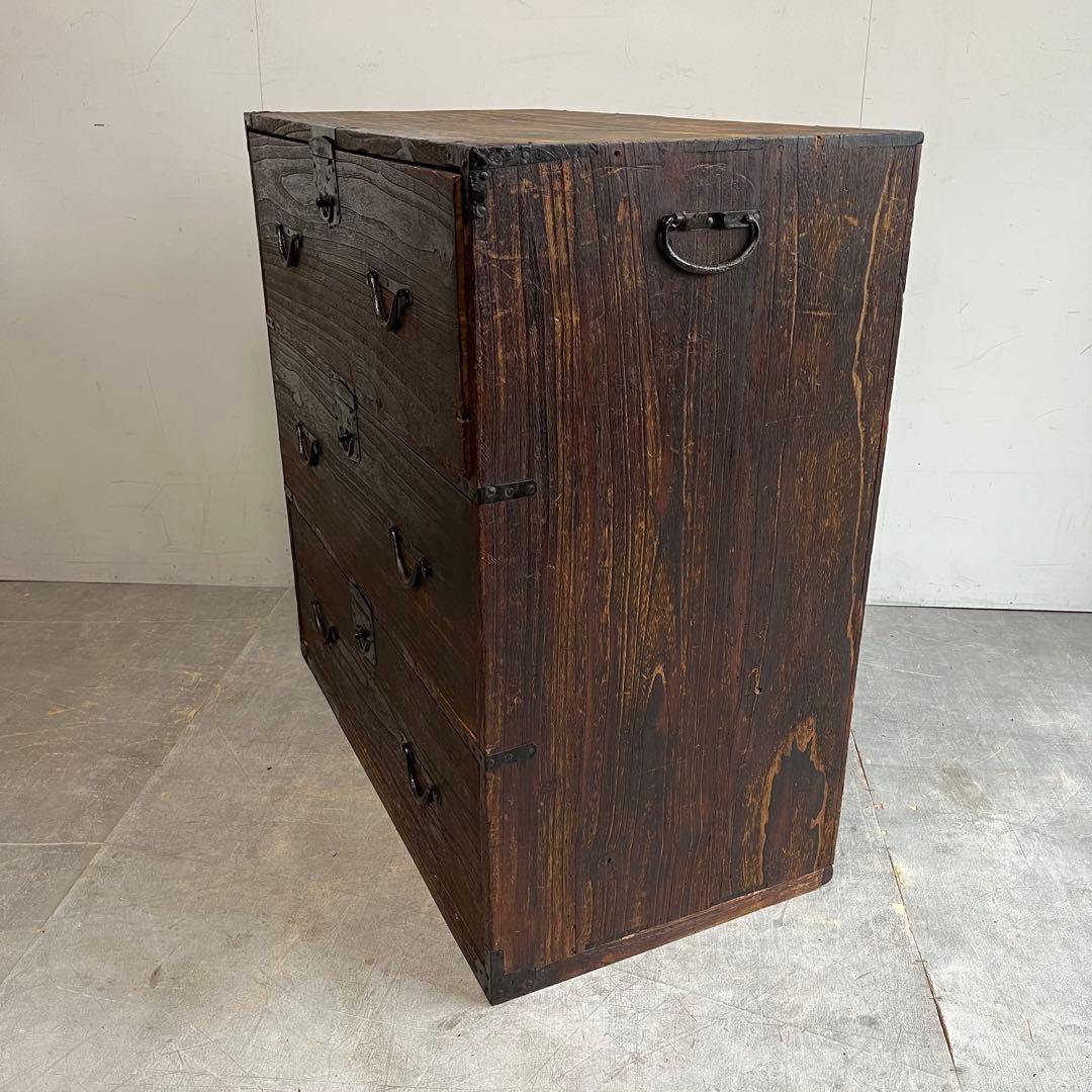 m*n様 アンティーク チェスト 箪笥 無垢材 昭和レトロ z468