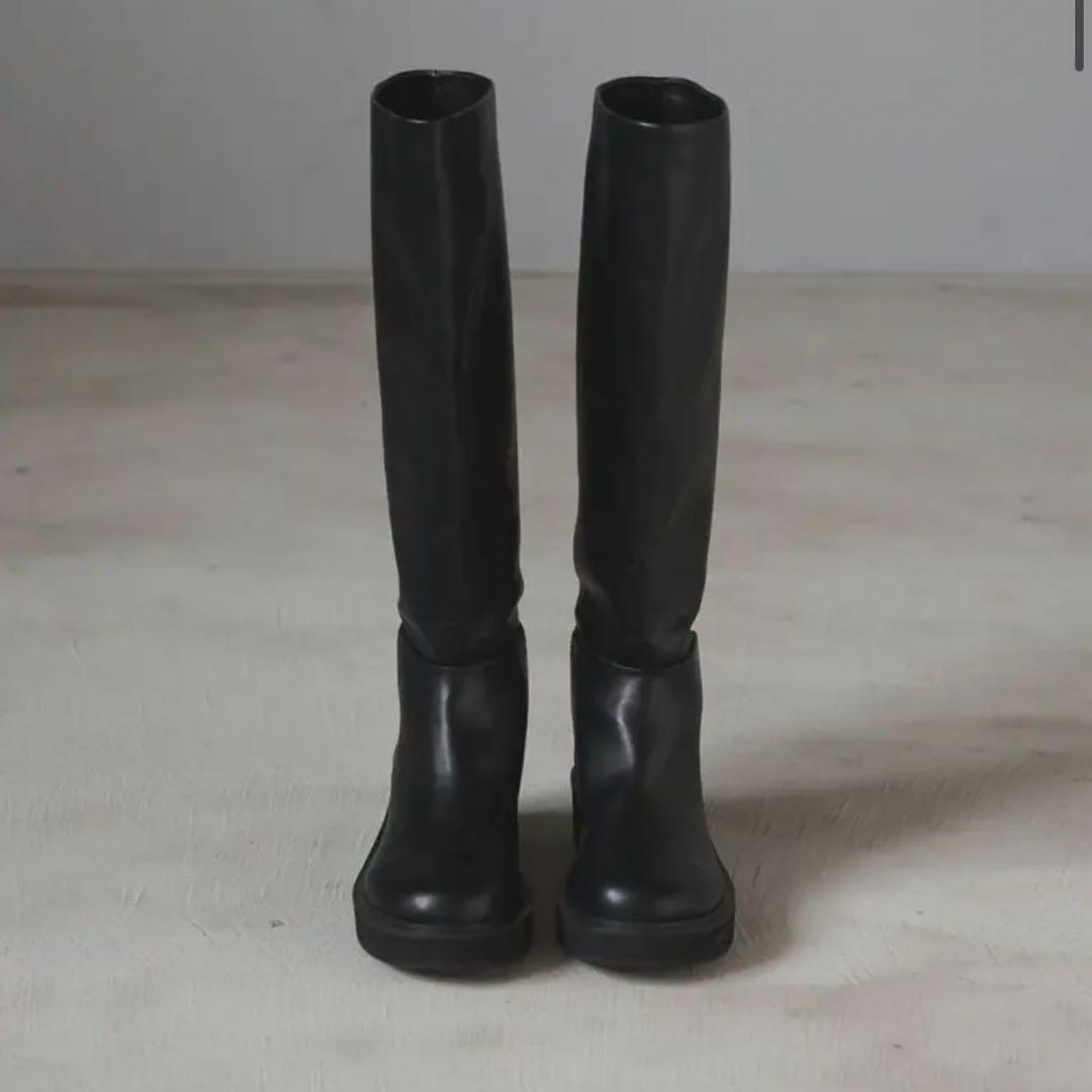 靴 anuke Ecoleather Long Boots