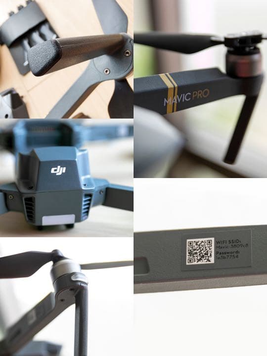 DJI Mavic Pro ドローンセット バッテリー×2 プロペラ×8