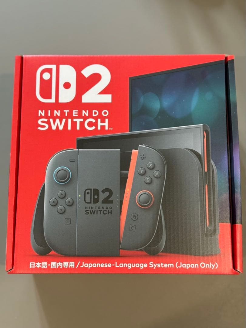 新品・未使用 Nintendo Switch2 日本語国内 専用本体⁠