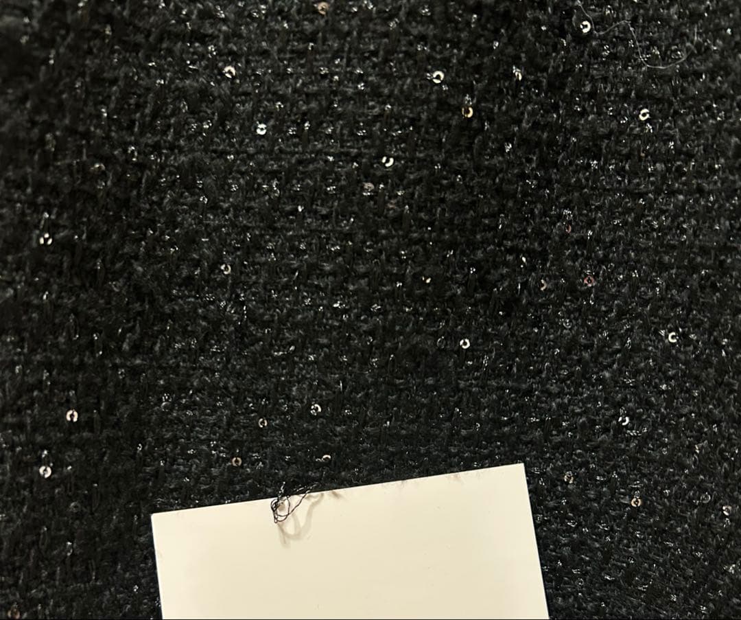 【LEJA】花柄レースカラースパンコール刺繍Aラインフレアドレスワンピース