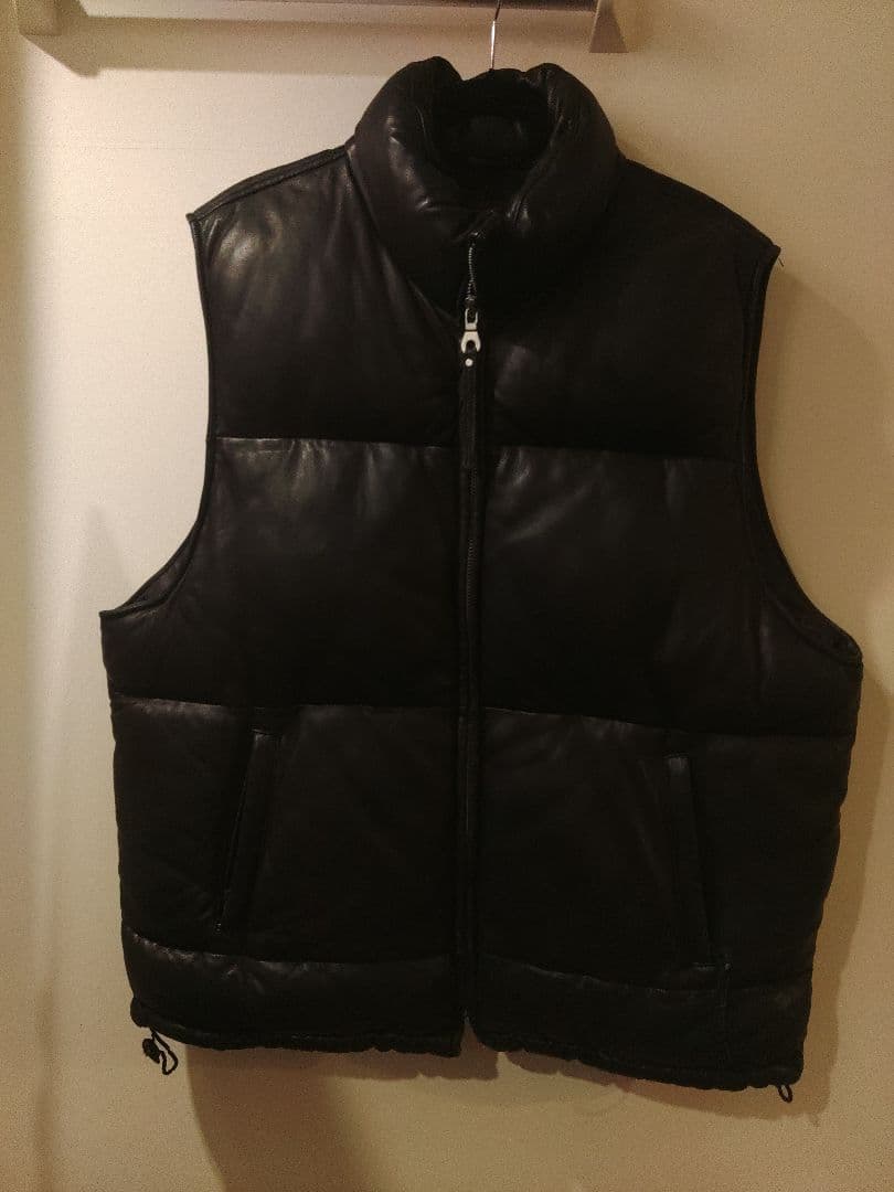 JOHNNIE REED 黒 レザーベスト