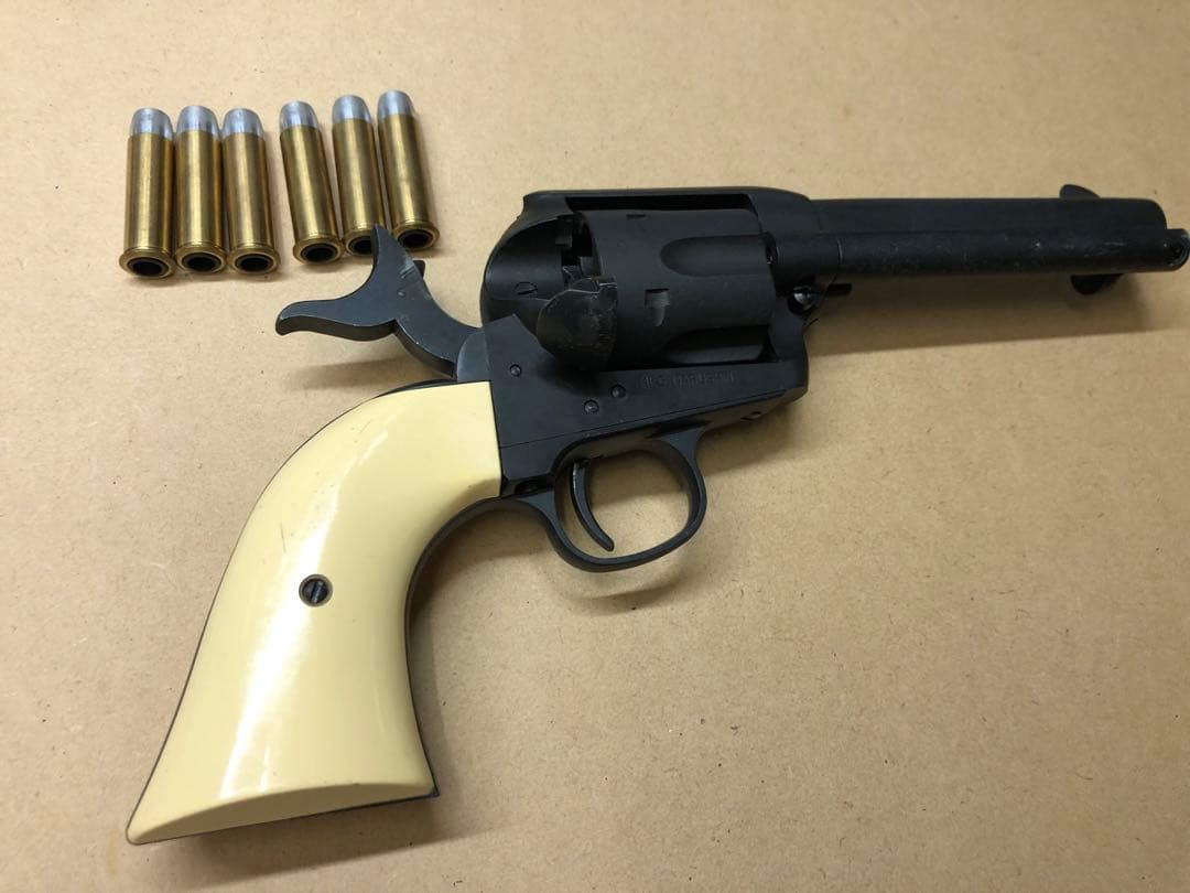 【マルシン】コルトSAA.45 ブラックHW Xカートリッジ