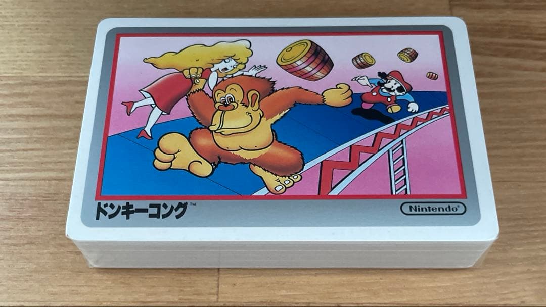 新品未使用　ドンキーコング　トランプ