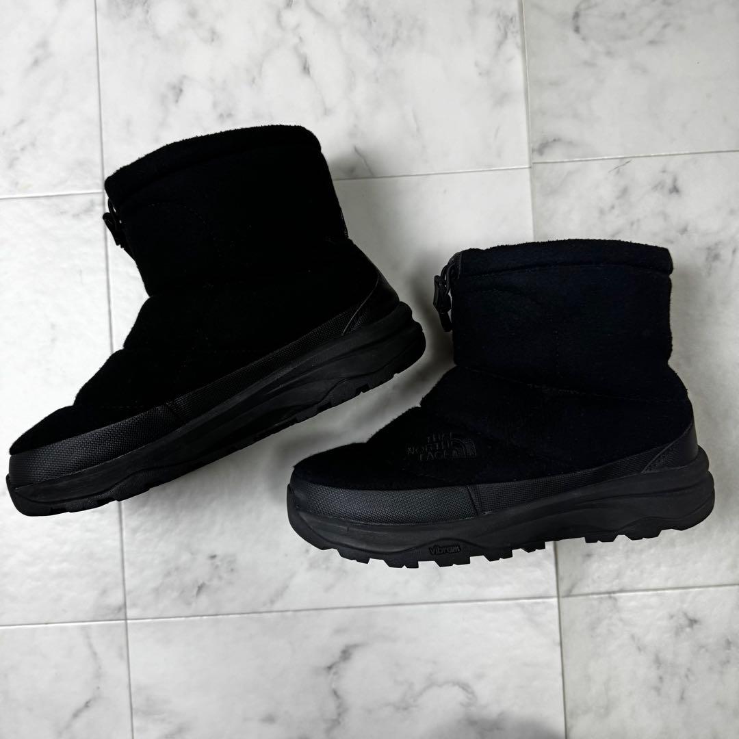 【美品】 ノースフェイス ウール調 ヌプシ ブーティ ウィンターブーツ 24cm