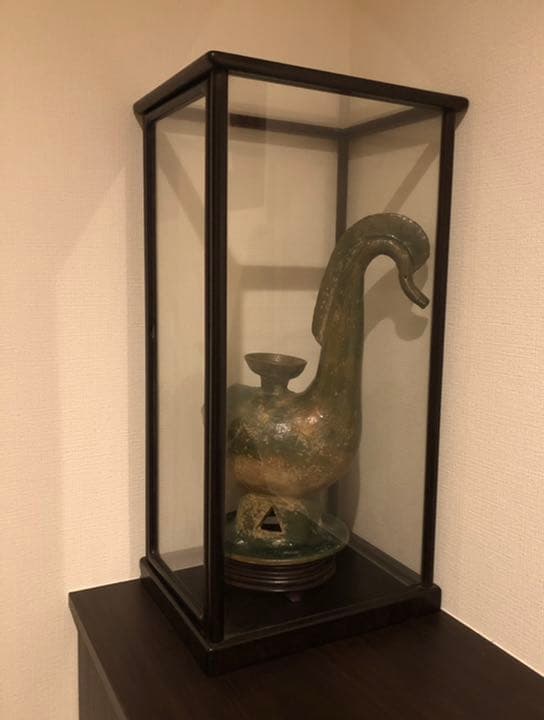 中国骨董　漢時代　香炉　水鳥形埴輪　須恵器