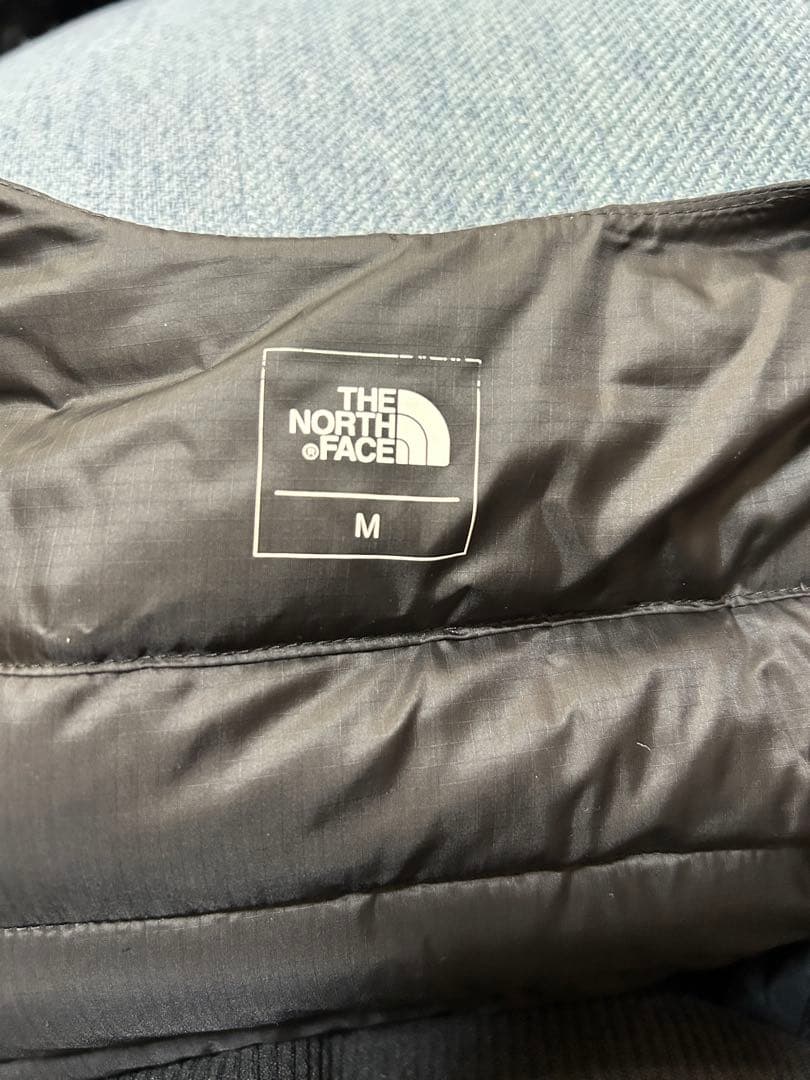 誰だ　ノースフェイス　インナーダウン　M ブラック　黒　メンズ