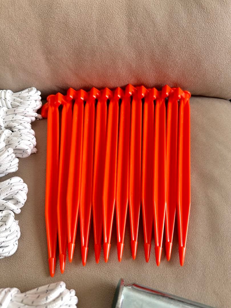 ogawaシステムタープレクタ 350cm x 295cm 張り綱ペグハンマー付