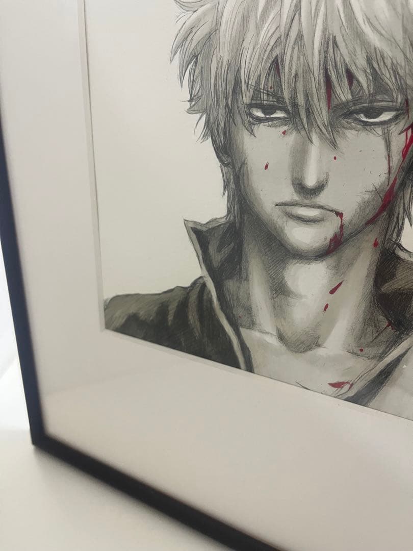 銀魂 坂田銀時 ジャンプフェスタ2009 複製原画