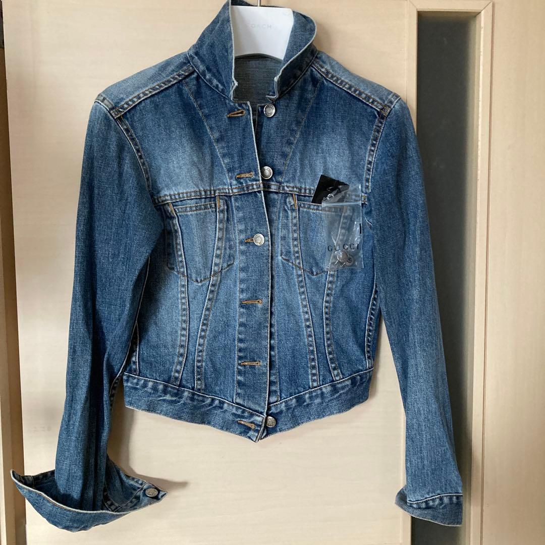 GUCCI デニムジャケット ショート丈