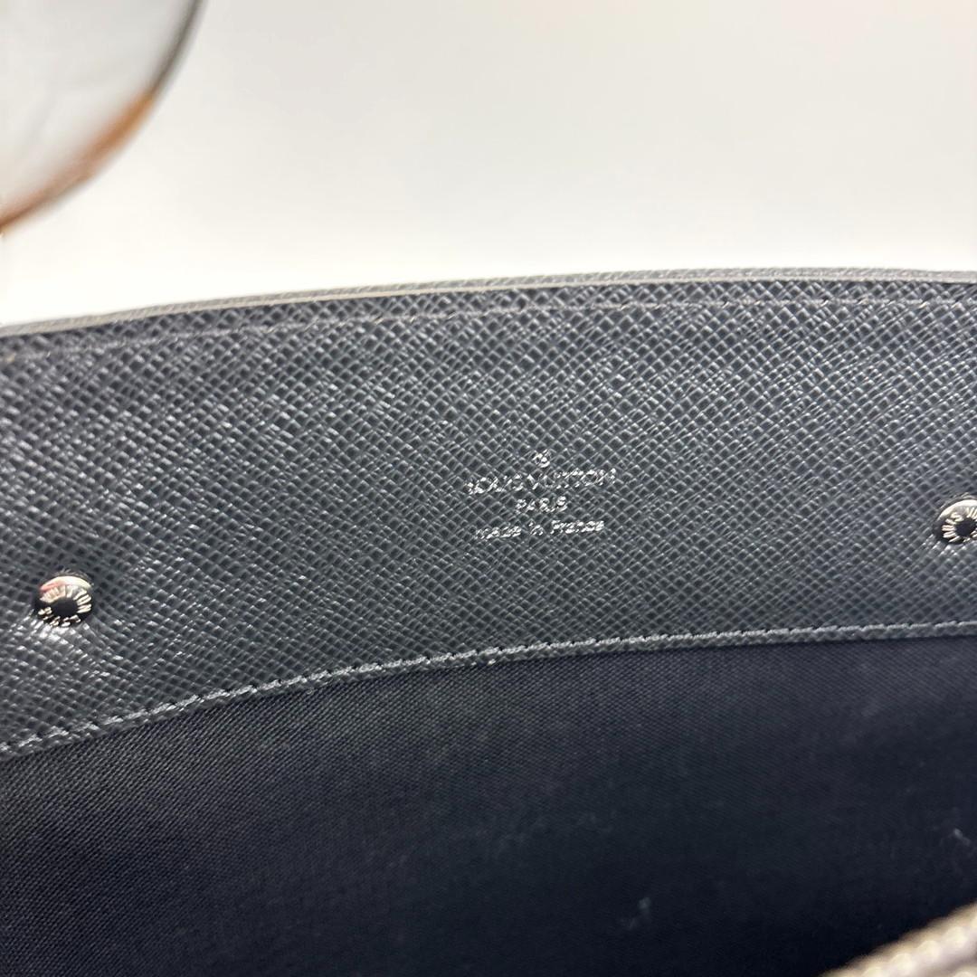 超極美品 ルイヴィトン タイガ ポルトドキュマン ロザン ビジネスバッグ メンズ