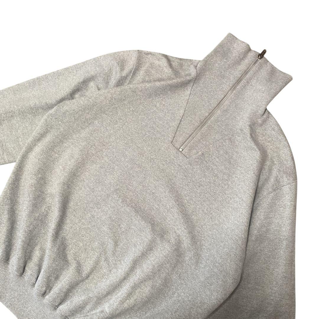 90’s agnes b. アニエス・ベー　ハーフジップ　ドライバーズニット　1