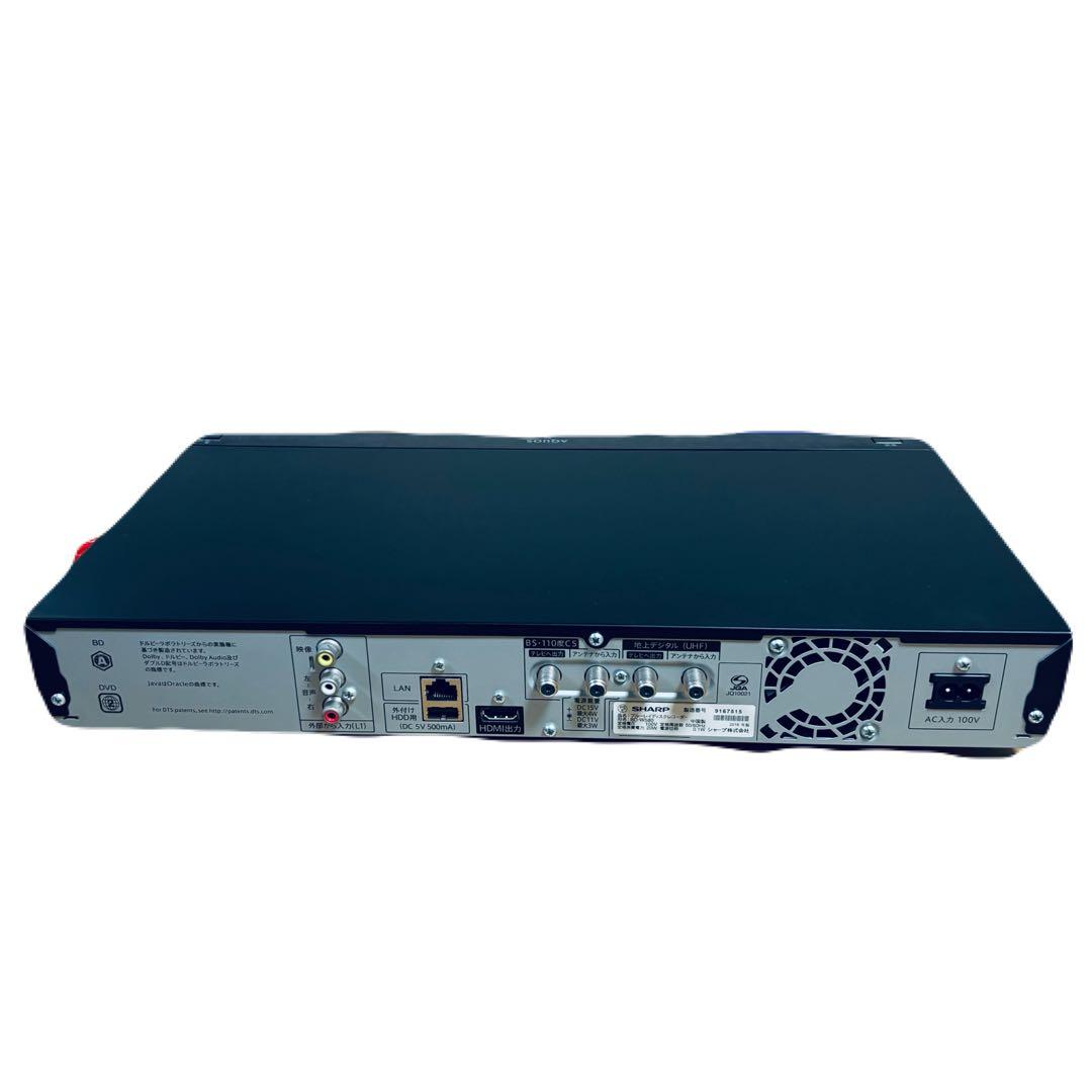 SHARP BD-W580 2番組同時録画 1TB