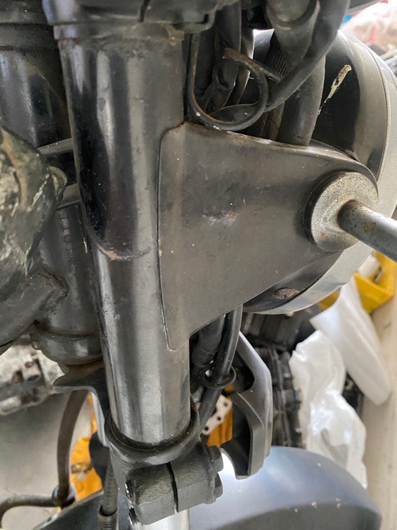 z400fx 純正ライトステー