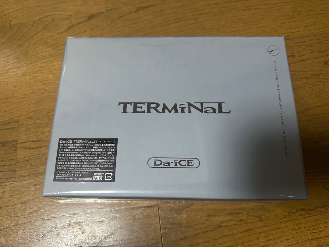 【新品】Da-iCE TERMiNaL 初回生産限定版