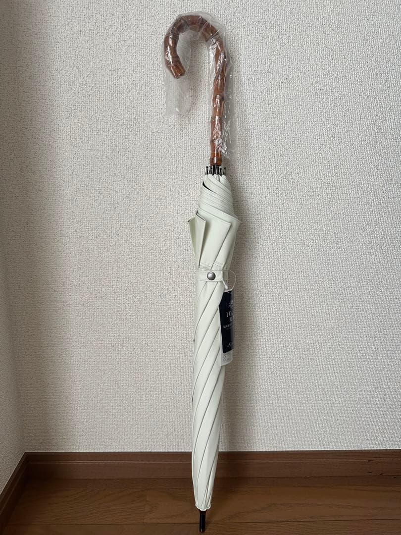 【新品未使用・タグ付き】芦屋ロサブラン 100%遮光 日傘 アイボリー