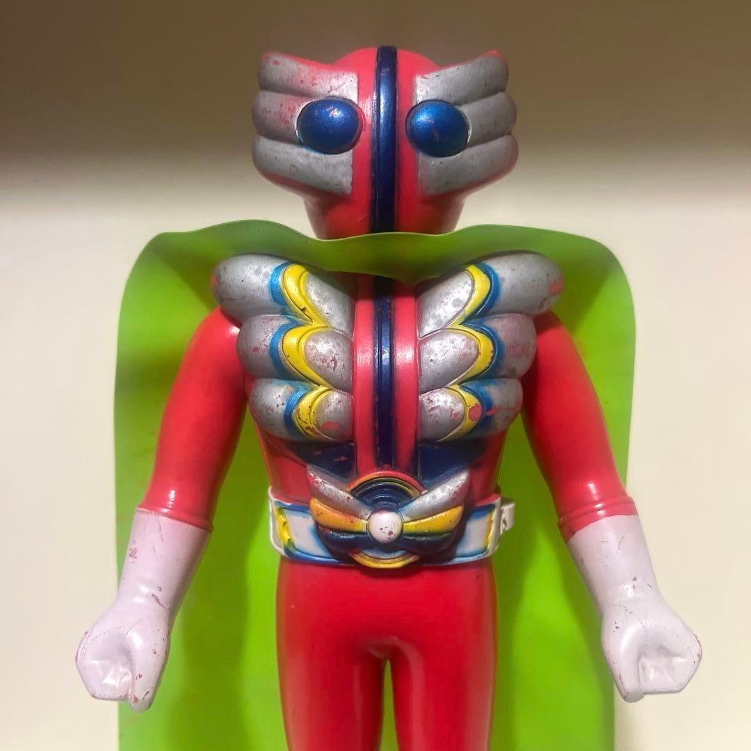 ブルマァク製 超人ビビューン スタンダードサイズ ソフビ フィギュア 当時物