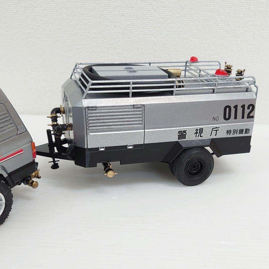 アオシマ1/24 西部警察 サファリ4WD ＆タンクカー プラモデル完成品