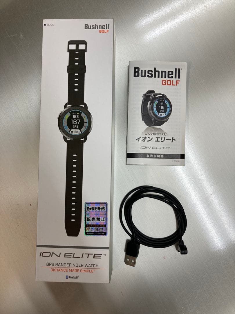 ★美品★ブッシュネル イオンエリート [ブラック] GPSナビ