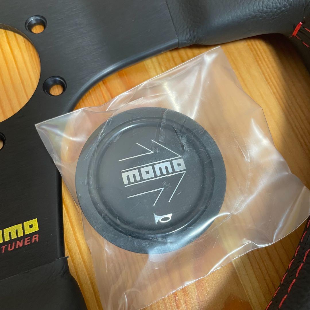 【美品】momo ステアリング ハンドル チューナー ブラック T-14 モモ