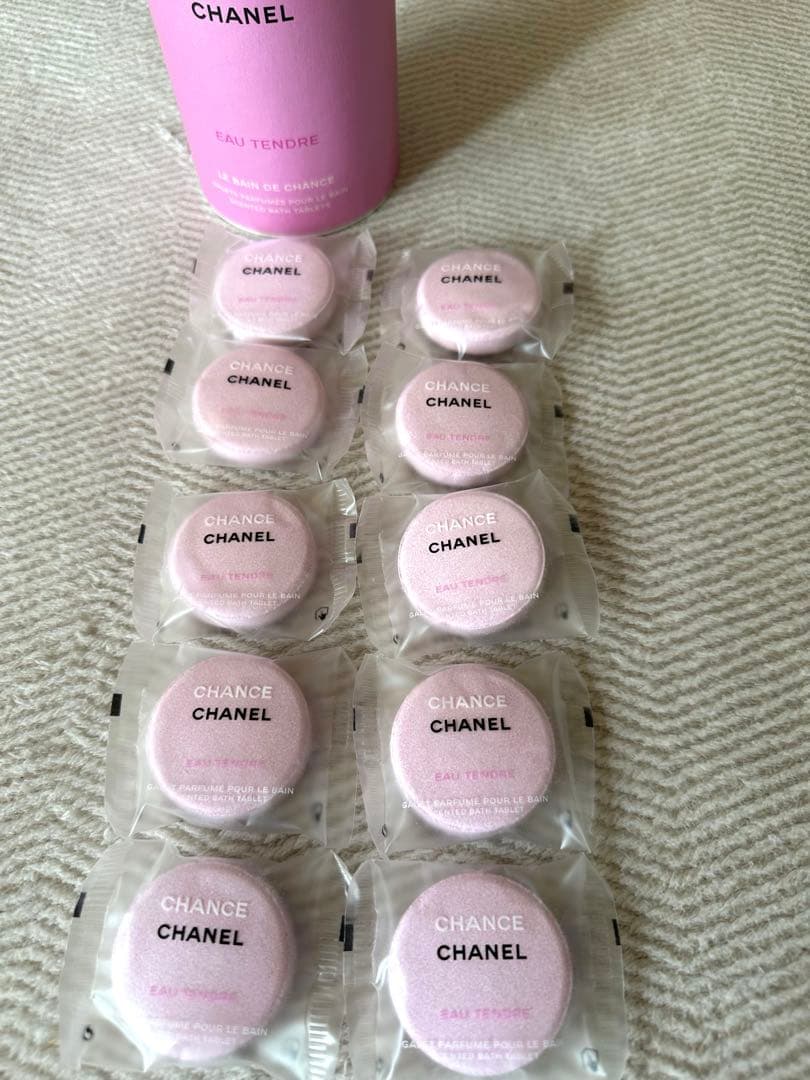 CHANEL CHANCE Eau Tendre バスタブレット　15個