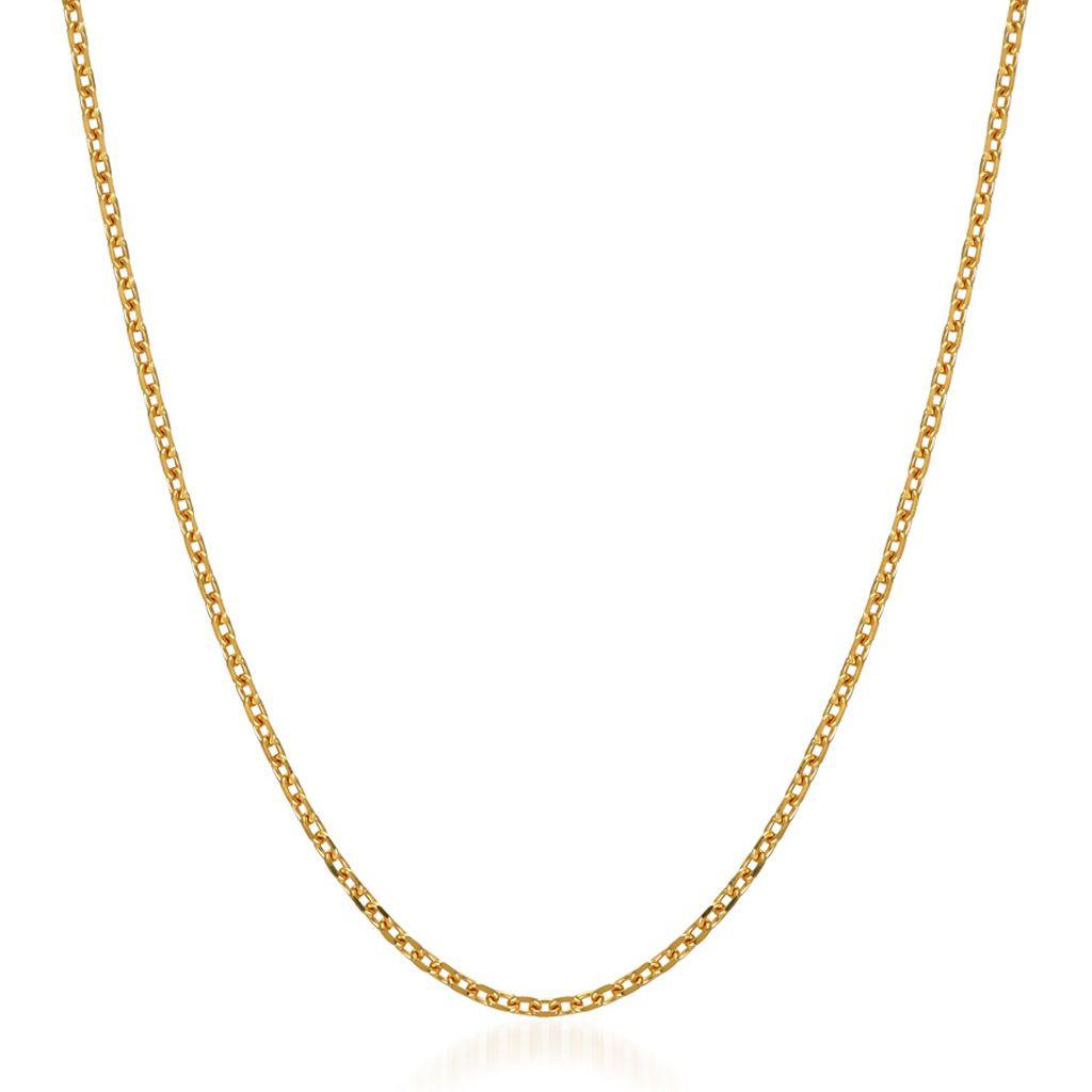 STAR JEWELRY K10 チェイン GOLD CHAIN 60cm