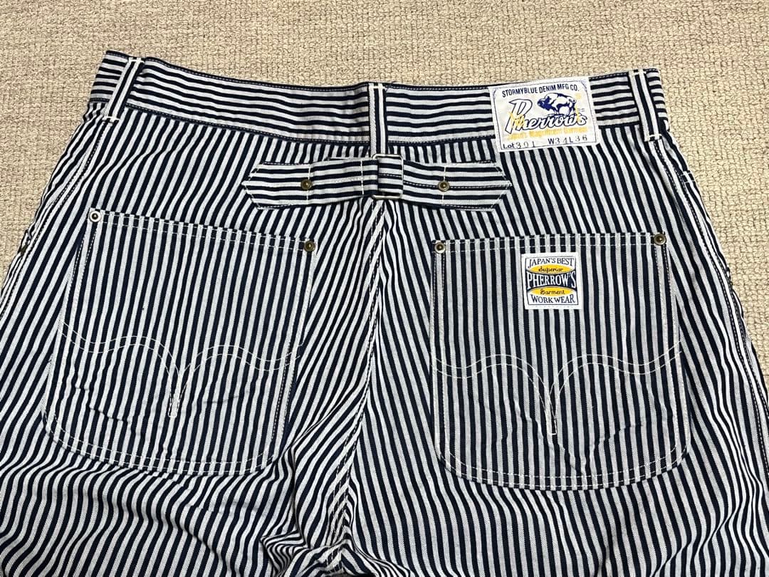 フェローズ LOT 301 ヒッコリーペインターパンツ 34インチ