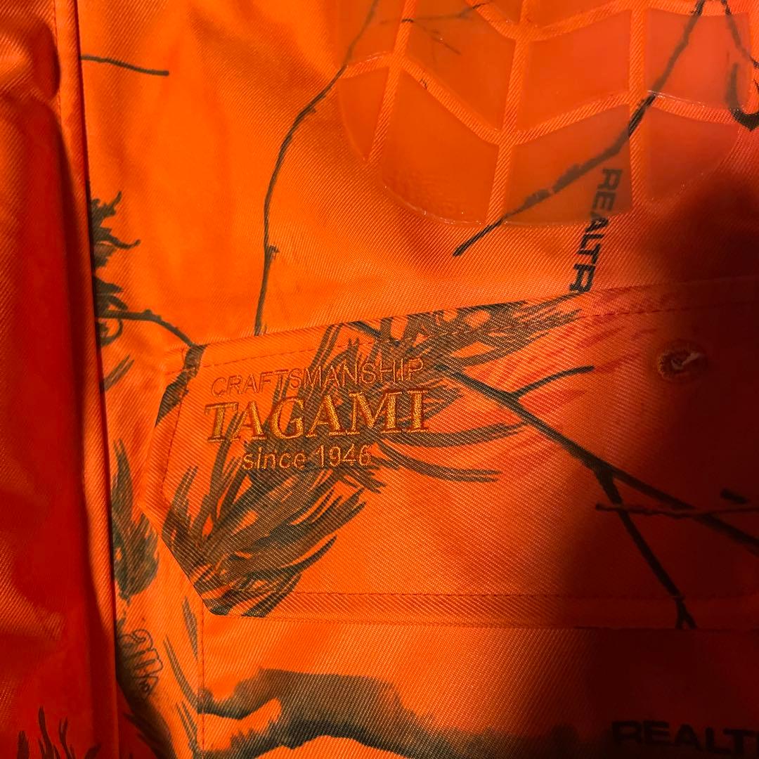 TAGAMI オレンジ迷彩 Mサイズ ミリタリージャケット　狩猟