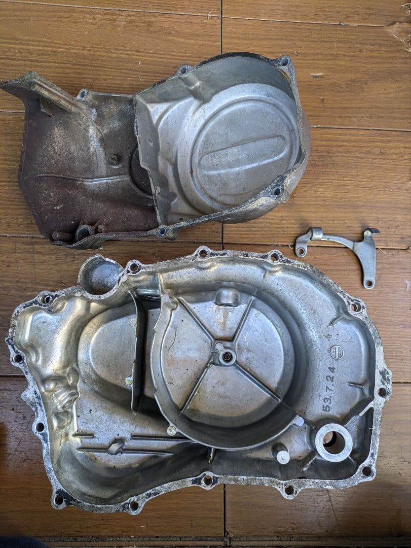 ホーク　CB250T CB400N エンジンカバー