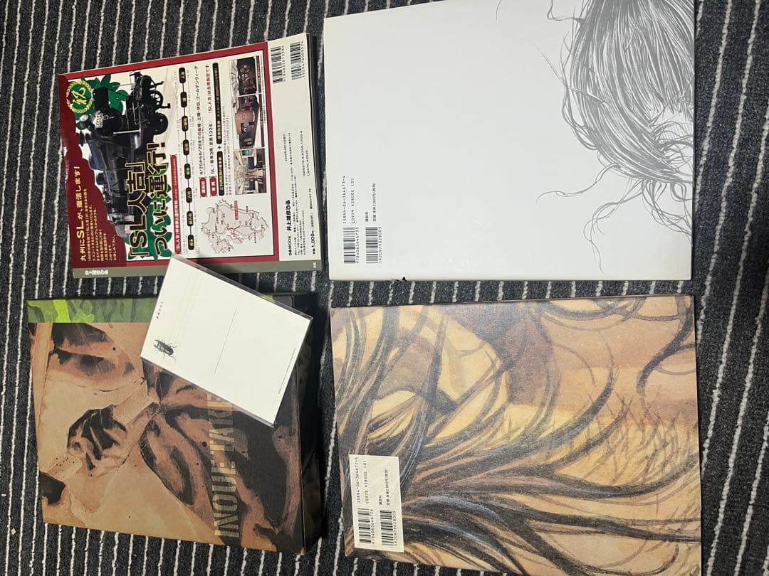 井上雄彦バガボンド画集　墨　WATER ケース、ポストカード付き　井上雄彦ぴあ