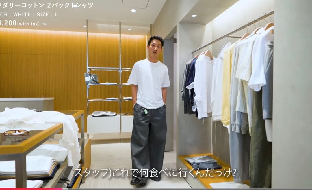 パンツ feels wide tucked trousers gray