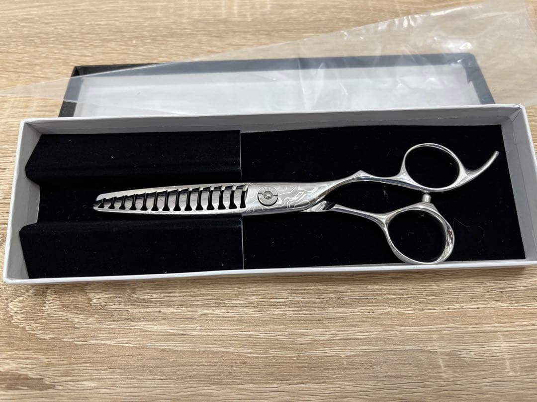 【希少】天洋シザーセニングダマスカス FWー40 値下げ！！