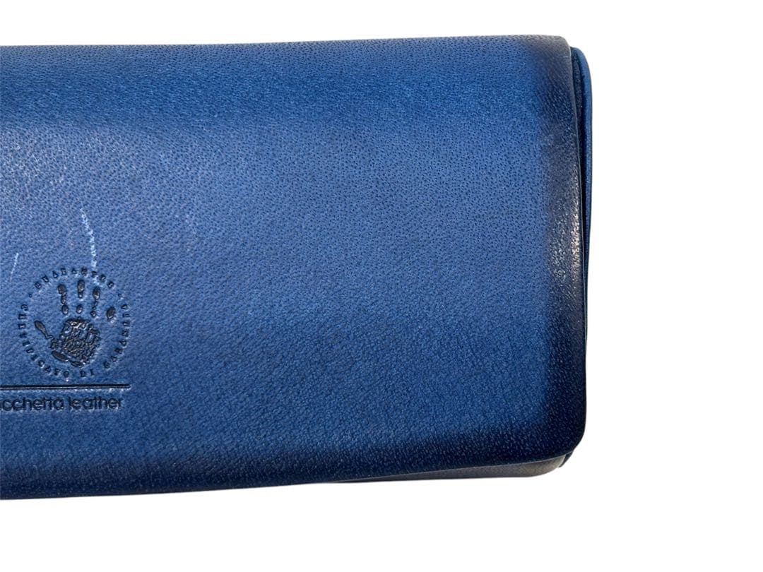 Orice オリーチェレザーメガネケース ブルー