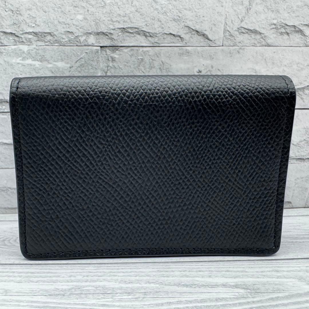 【未使用級】CELINE カードケース ブラック レザー 名刺入れ