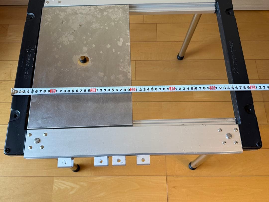  peak スノーピーク　IGTアイアングリルテーブル　400脚4本つき