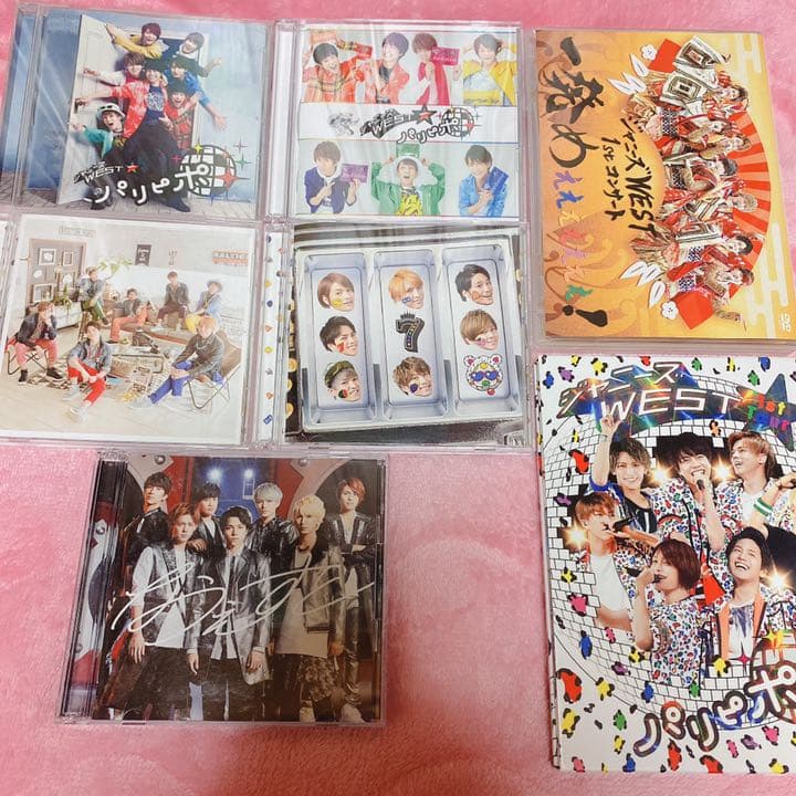 ジャニーズWEST シングル・アルバム・DVD まとめ売り