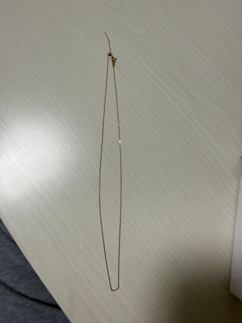 【kei様】ete ミラーカットチェーン ネックレス　ピンクゴールド