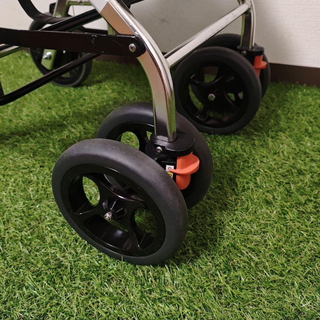 幸和製作所 抑速ブレーキ付 シルバーカー 歩行車 テイコブリトルR HS05R