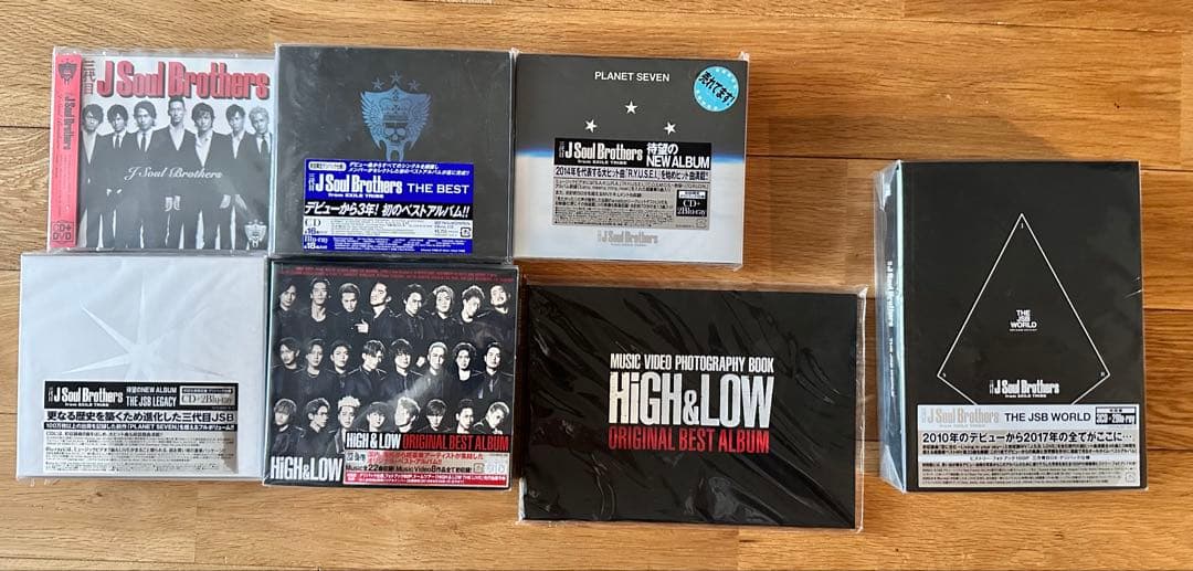 三代目J Soul Brothers CDコレクション⭐︎美品⭐︎総額11万以上