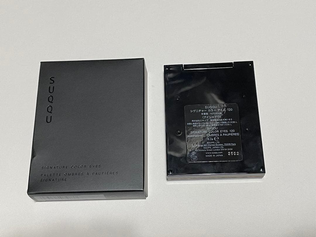 SUQQU シグニチャー カラー アイズ 120 冬薔薇　箱付き