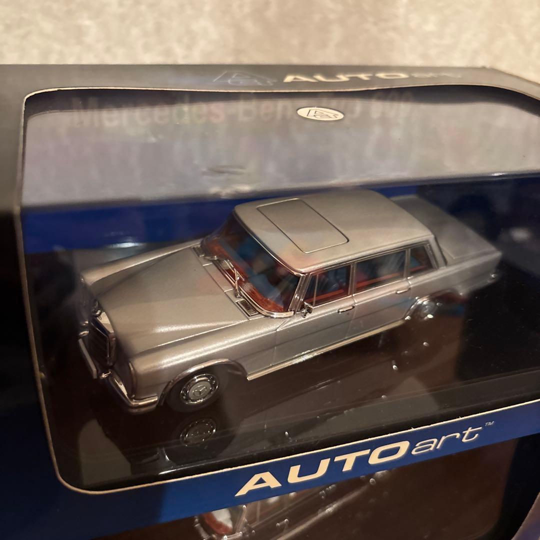 AUTOart メルセデスベンツ Typ600 1/43 ブラック シルバー2台